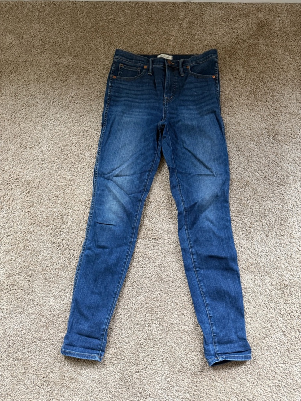 Madewell 10” Hi-Rise Skinny Jeans